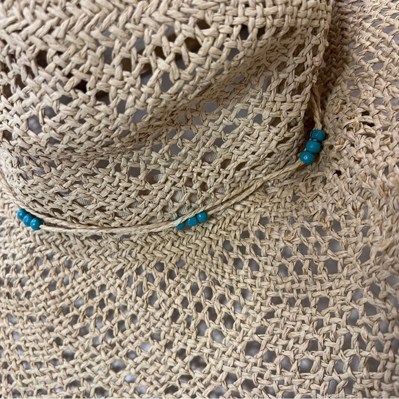 American Eagle - Wide Brim Sun Straw Vacation Hat - Picture 5 of 13